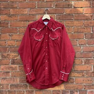 Vintage rockmount ranch wear button up shirt M